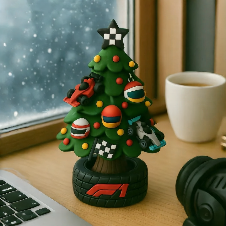 Christmas resin ornament