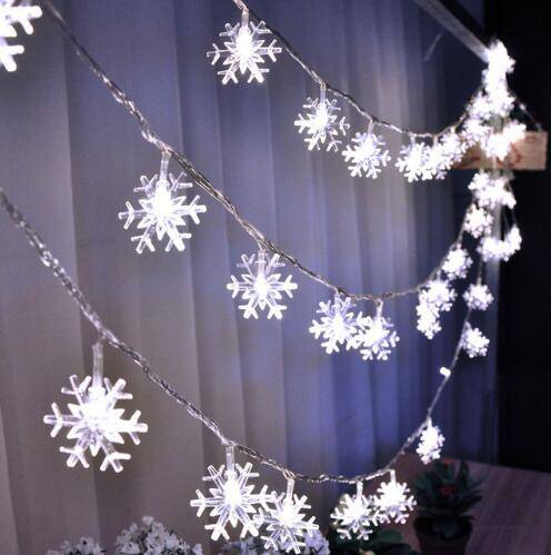 Christmas Snowflake Lights – Festive Christmas Tree Decorations

