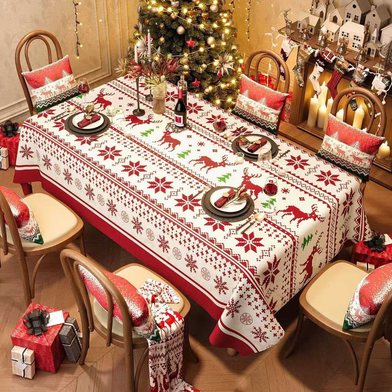 Christmas tablecloth
