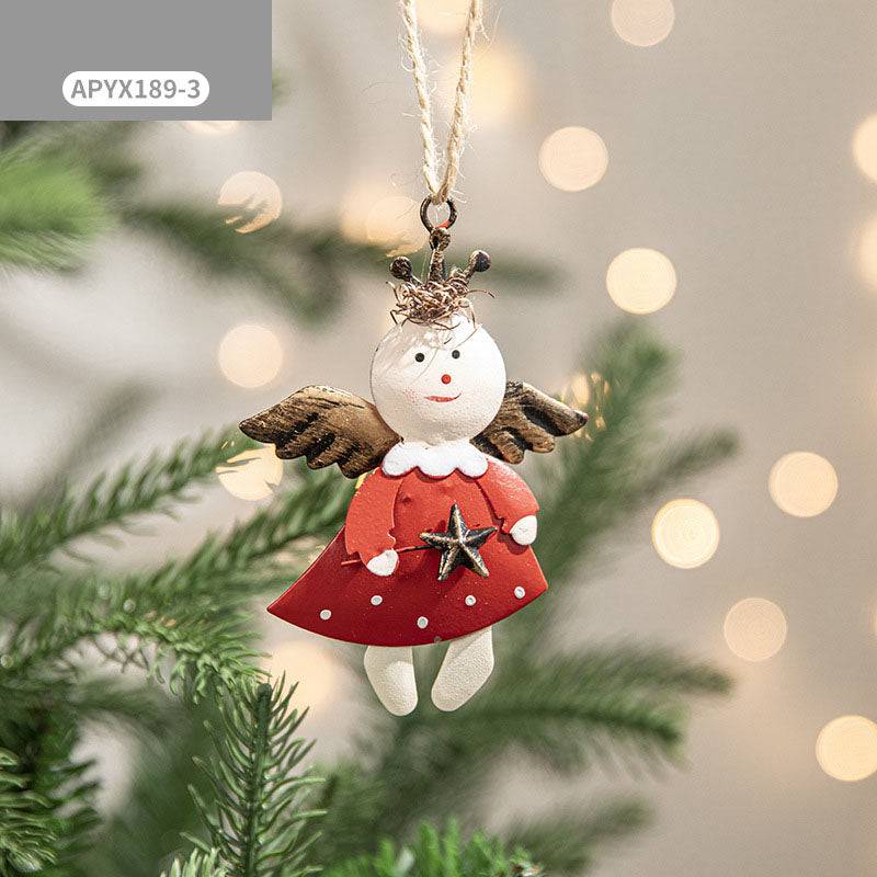 Christmas Decorations – Painted Snowmen Pendants & Tree Ornaments
