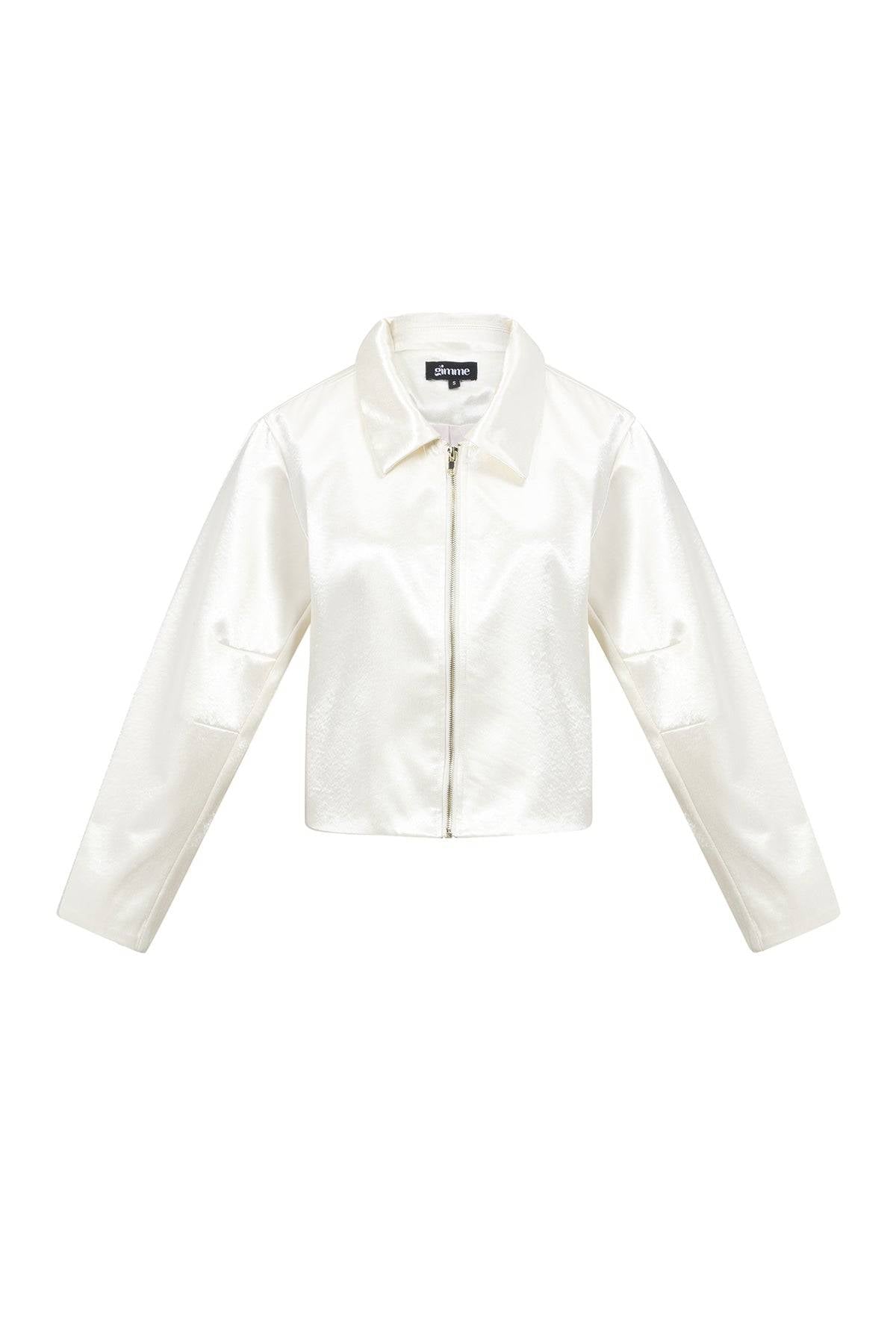 Satin Look Jacket
