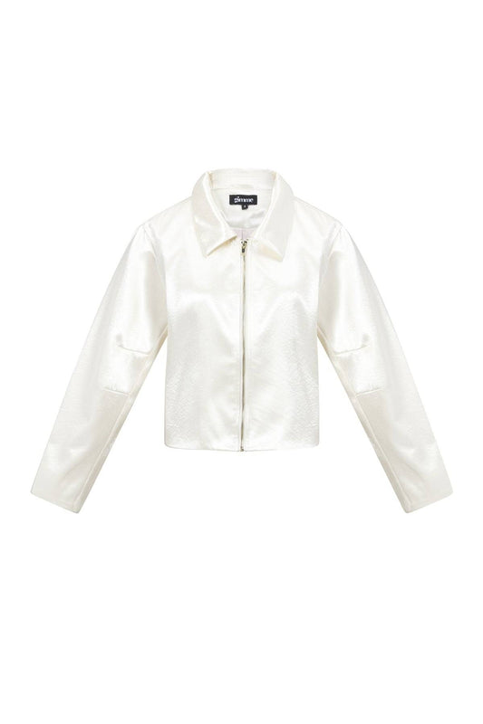 Satin Look Jacket