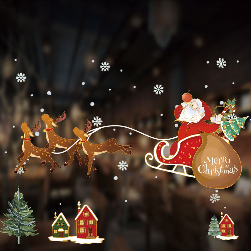 Christmas window stickers