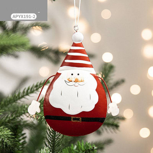 Christmas Decorations – Painted Snowmen Pendants & Tree Ornaments

