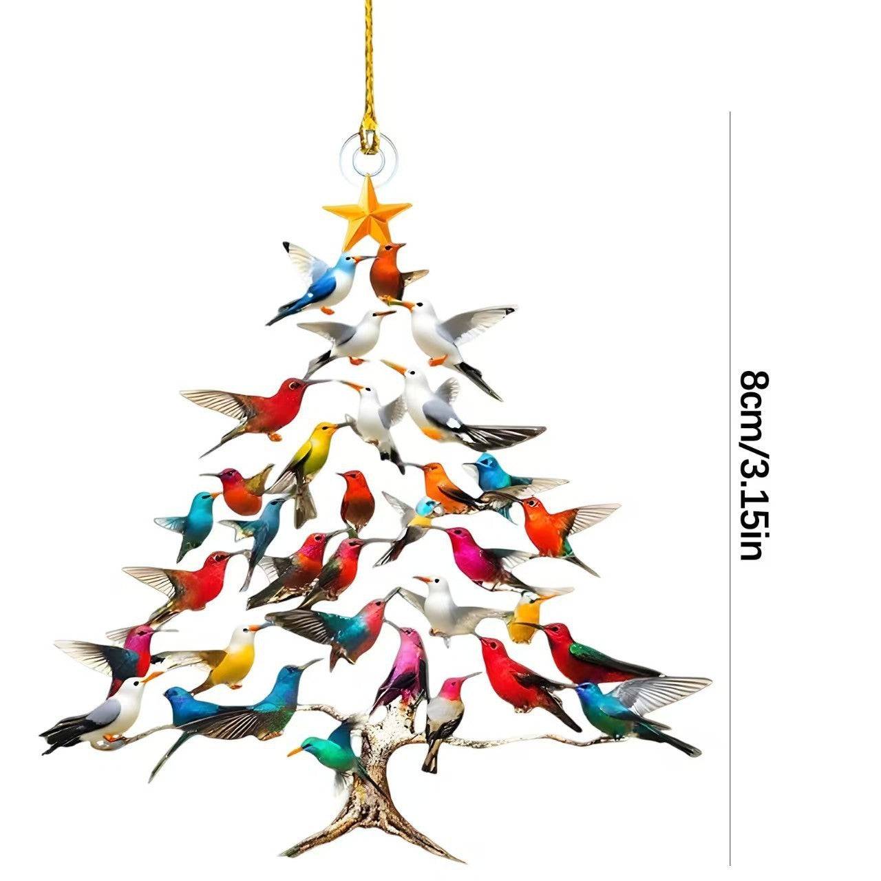 Hummingbird Christmas Ornament – Festive Christmas Tree Decoration
