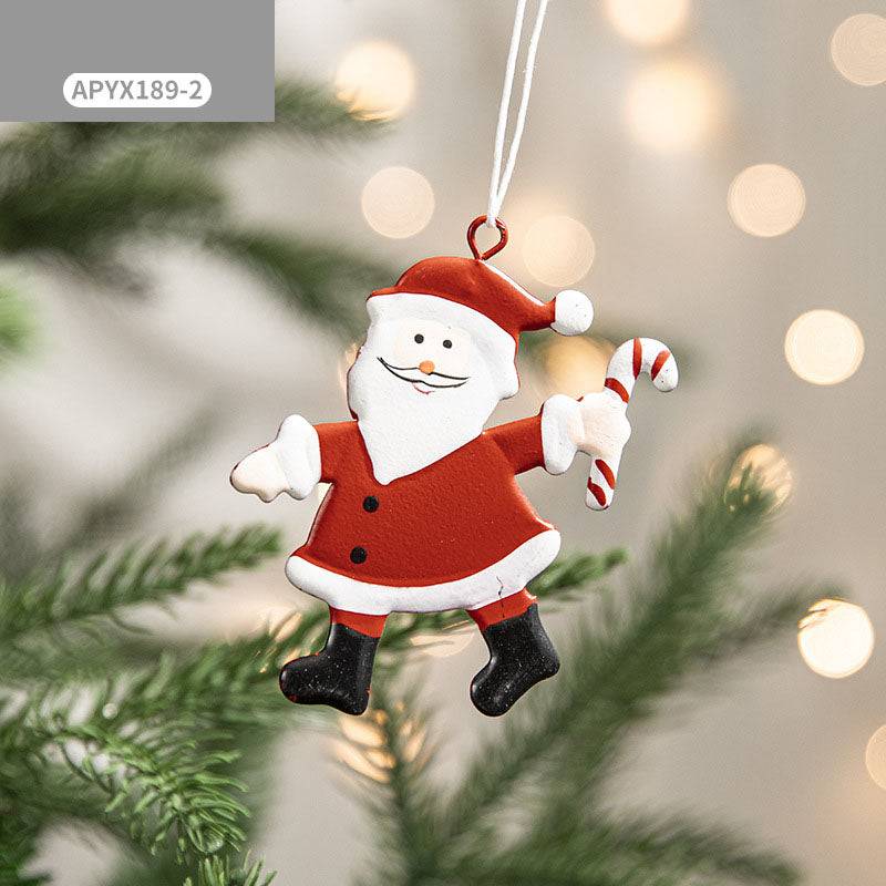 Christmas Decorations – Painted Snowmen Pendants & Tree Ornaments
