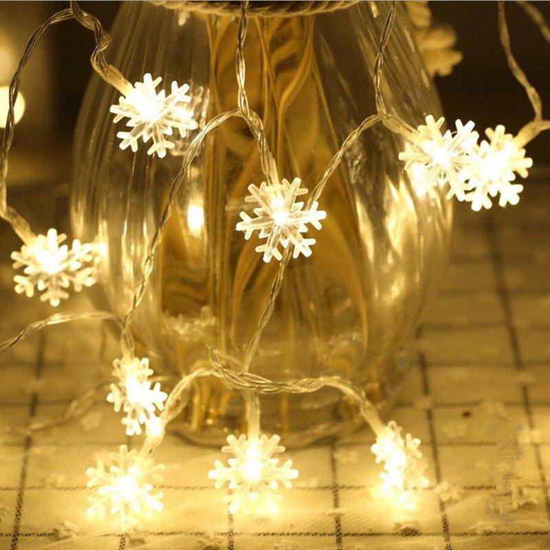 Christmas Snowflake Lights – Festive Christmas Tree Decorations
