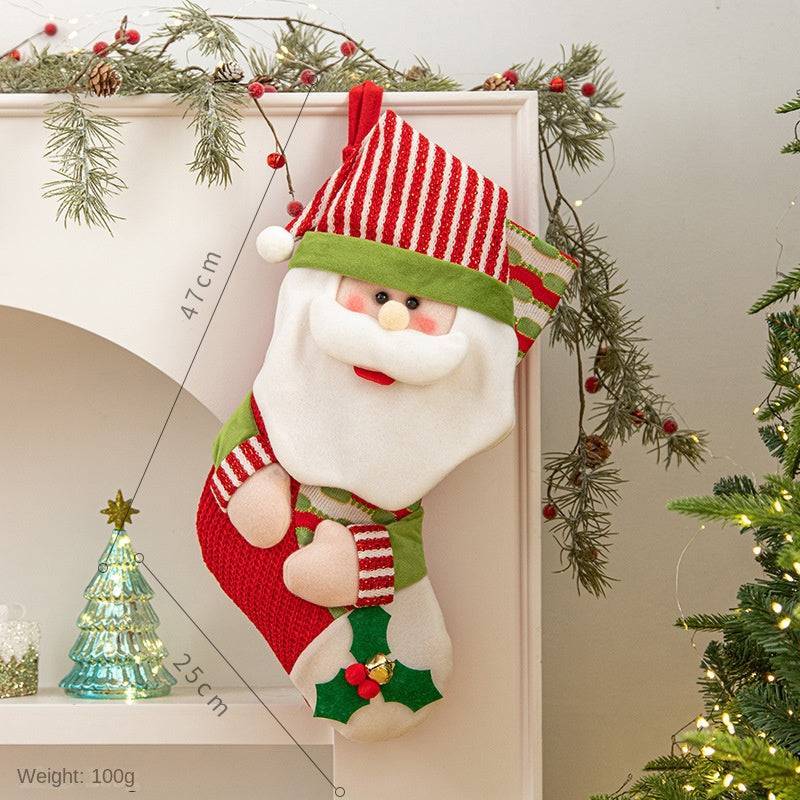 Christmas Socks & Hanging Decorations – Ornament & Christmas Gift Tree Décor
