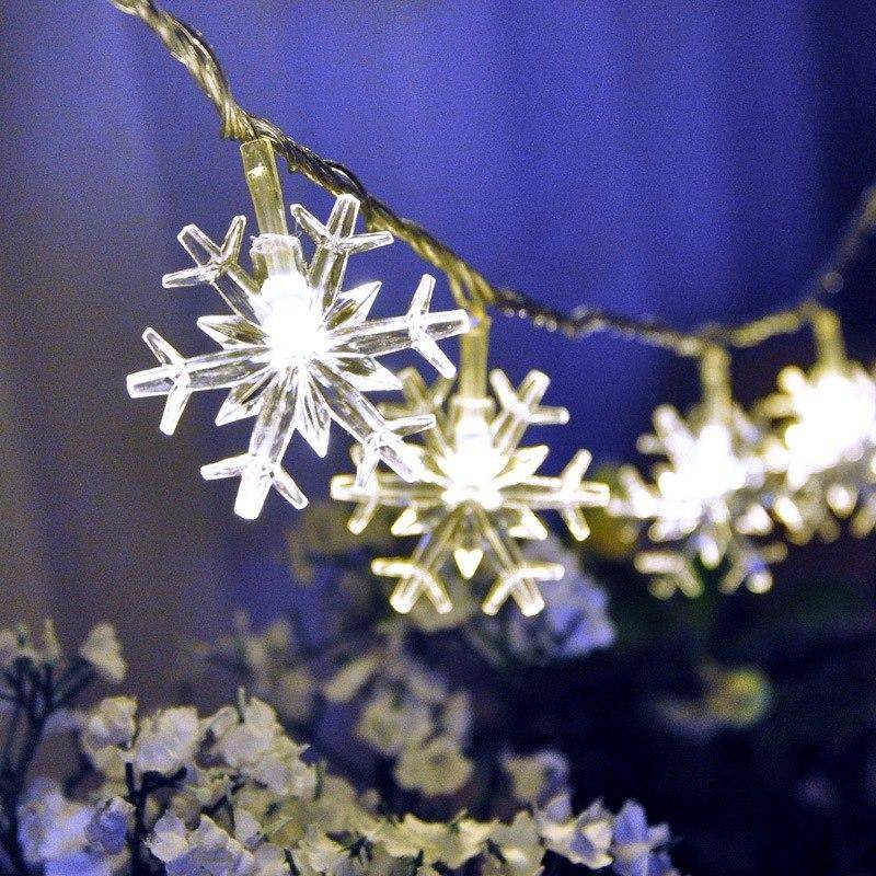 Christmas Snowflake Lights – Festive Christmas Tree Decorations
