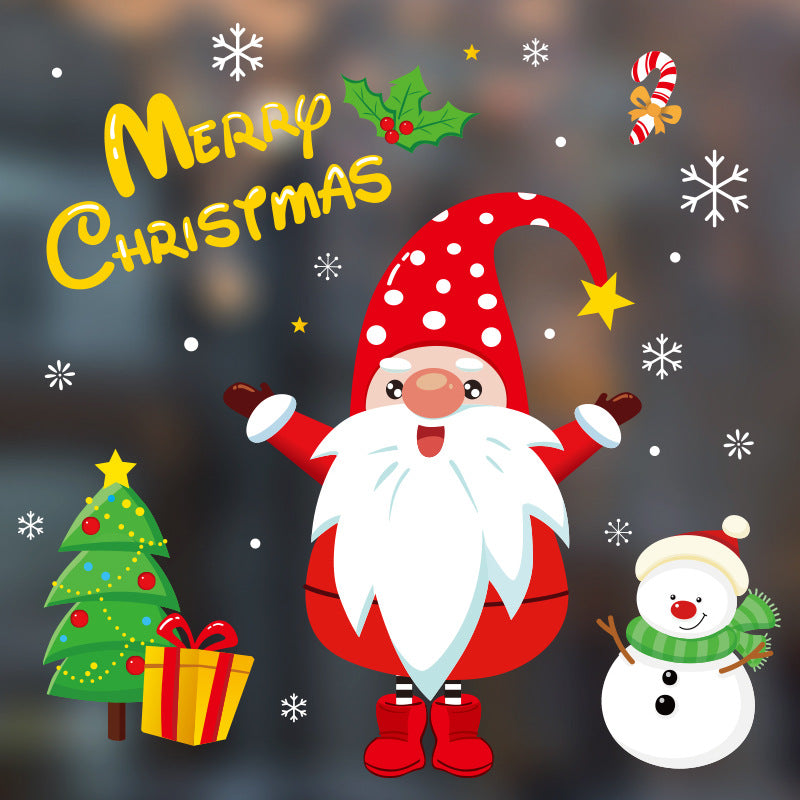 Christmas window stickers