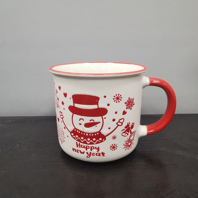 Christmas Ceramic Mug Holiday Gift