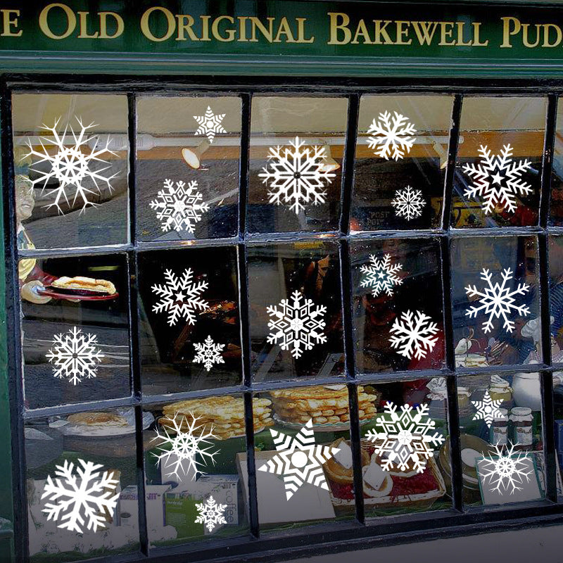 Christmas window stickers