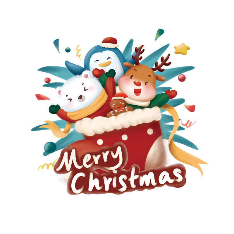 Christmas window stickers