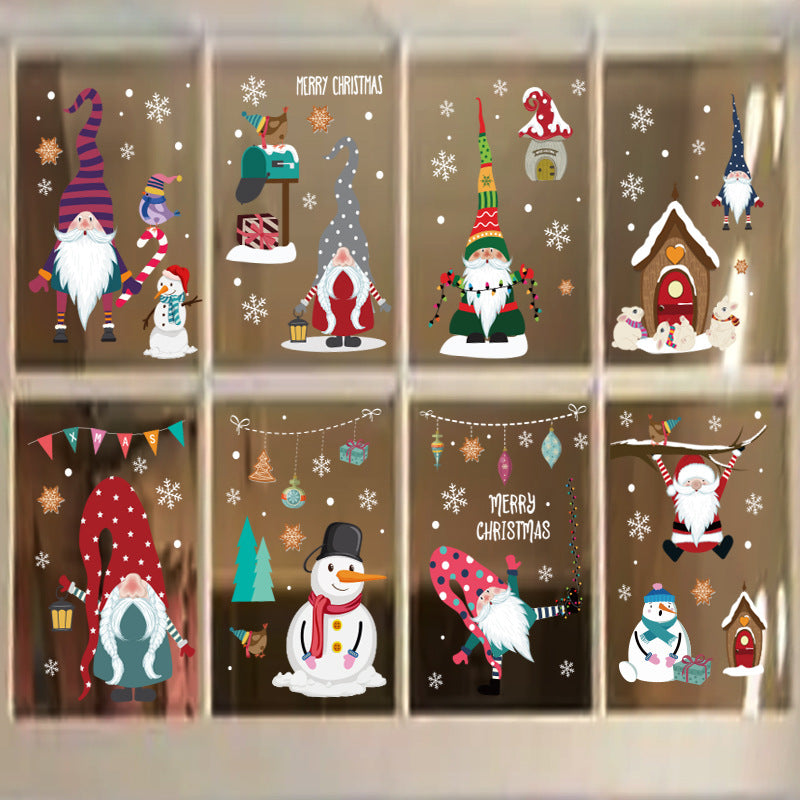 Christmas window stickers