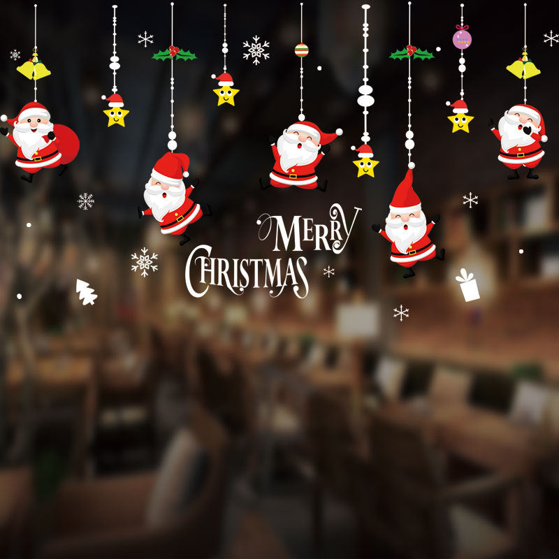 Christmas window stickers
