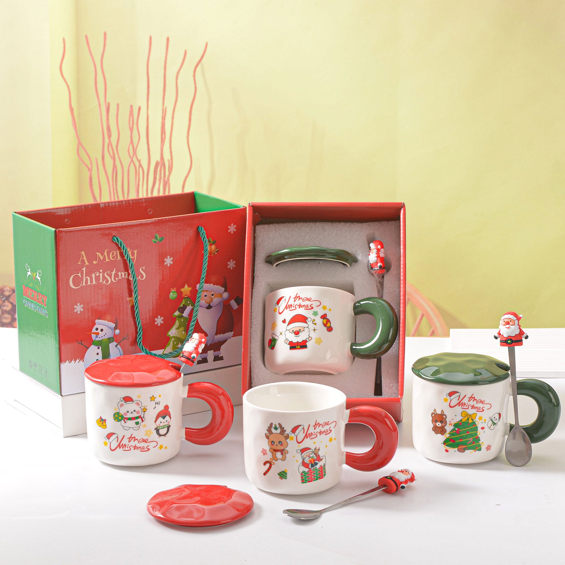 Christmas Santa Ceramic Coffee Mug