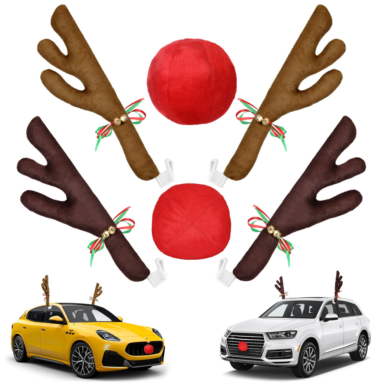 Christmas Car Antlers  Plush