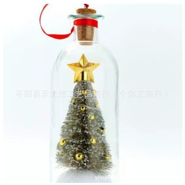 Christmas Tree Message Bottle