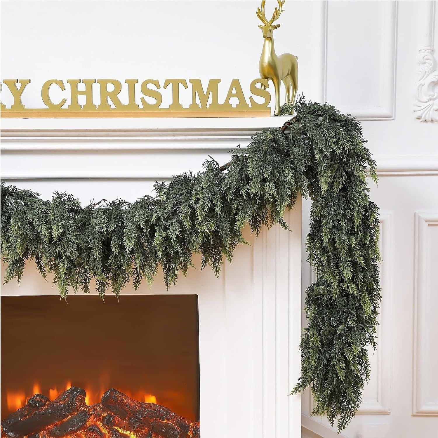 Artificial Cypress Vine for Christmas Home Decoration