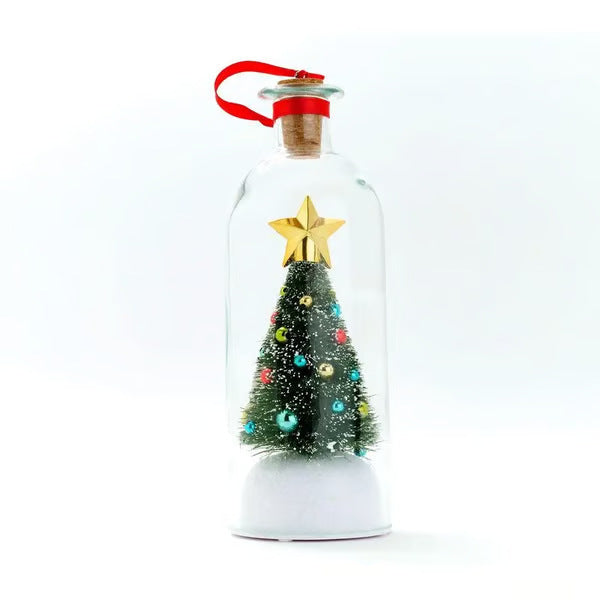 Christmas Tree Message Bottle