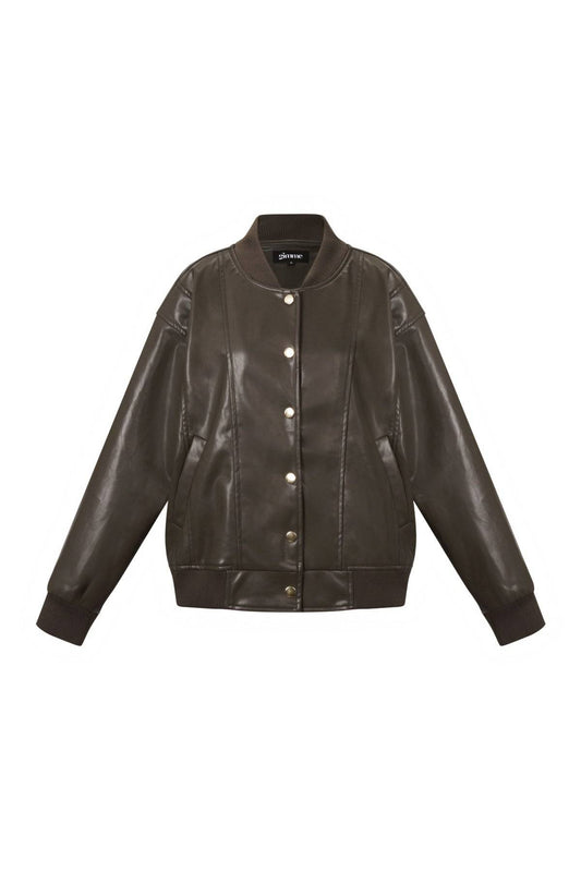 Polyester fiber (polyester) Jackets & Coats Solid color Street Fall/Winter  Clothes