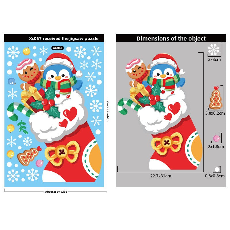 Christmas  Snowflake Stickers