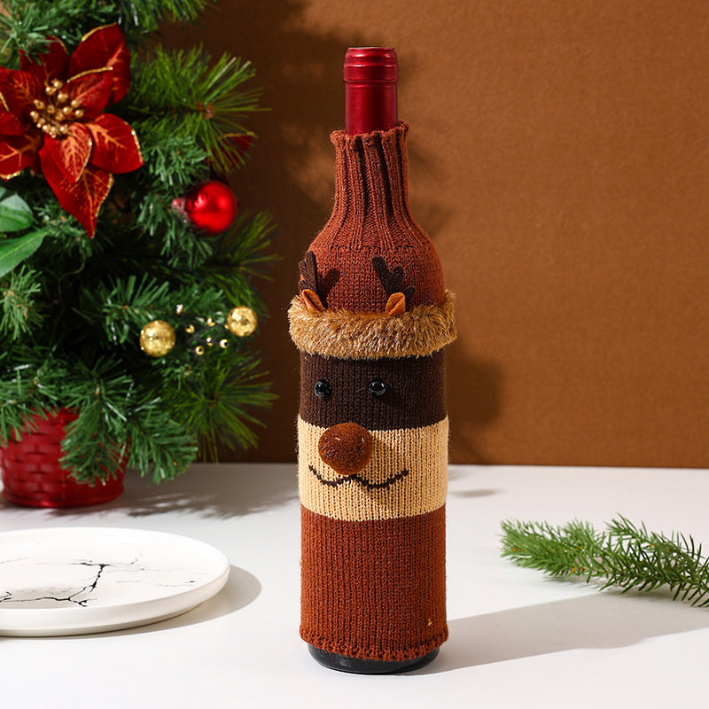 Christmas   Bottle Sleeve Knitted