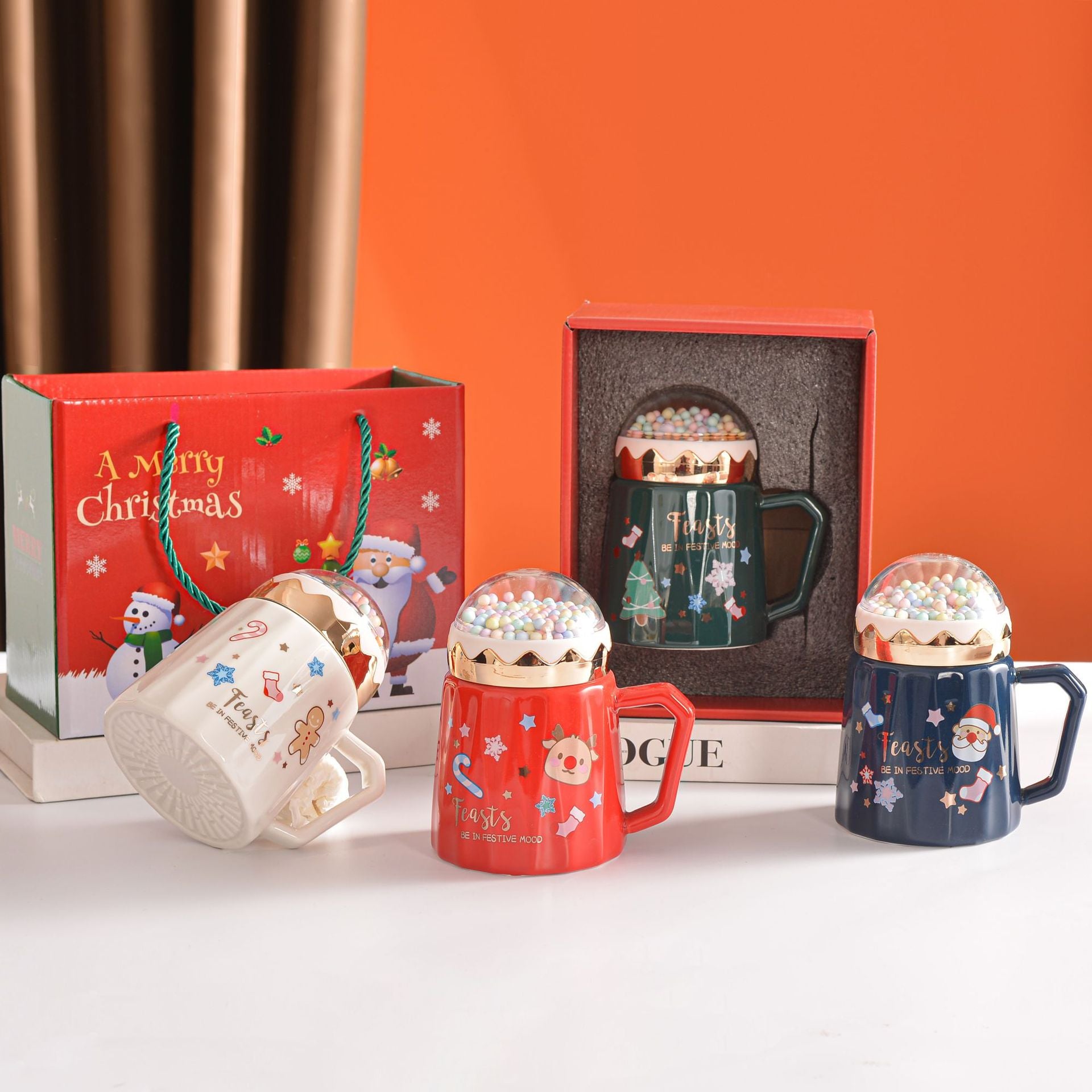 Christmas Santa Ceramic Coffee Mug